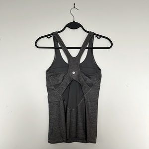 Lululemon Built-In-Bra Mesh Back Tank Top